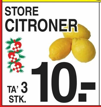 ABC Lavpris Citroner tilbud