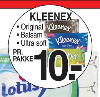 ABC Lavpris Kleenex tilbud