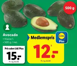Lidl Avocado tilbud