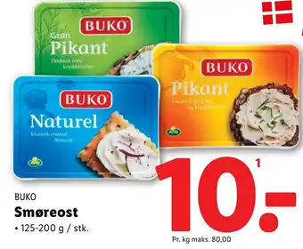 Lidl BUKO Smøreost tilbud