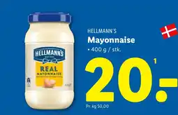 Lidl HELLMANN'S Mayonnaise tilbud