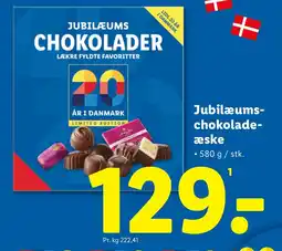 Lidl Jubilæums- chokolade- æske tilbud
