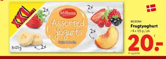 Lidl MILBONA Frugtyoghurt tilbud
