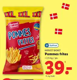 Lidl HARVEST BASKET Pommes frites tilbud