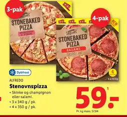 Lidl ALFREDO Stenovnspizza tilbud