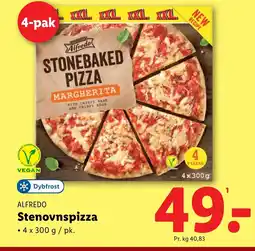 Lidl ALFREDO Stenovnspizza tilbud