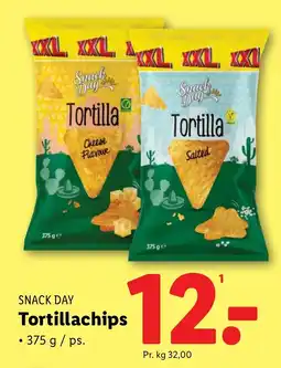 Lidl SNACK DAY Tortillachips tilbud