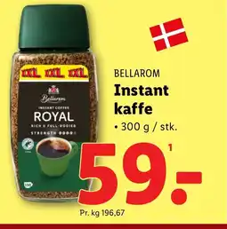 Lidl BELLAROM Instant kaffe tilbud