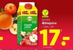 Lidl SOLEVITA Æblejuice tilbud