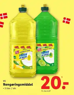 Lidl W5 Rengøringsmiddel tilbud