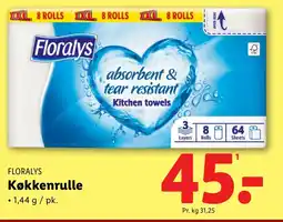 Lidl FLORALYS Køkkenrulle tilbud