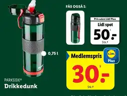 Lidl PARKSIDE Drikkedunk tilbud