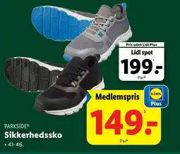 Lidl PARKSIDE® Sikkerhedssko tilbud
