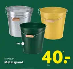 Lidl PARKSIDE® Metalspand tilbud