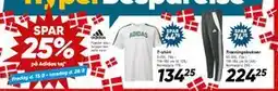 Bilka SPAR 25% på Adidas tøj tilbud
