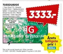 Bilka SAMSUNG TU55DU8005, DKK 3333 tilbud