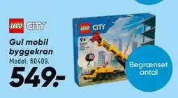 Bilka Gul mobil byggekran, DKK 549 tilbud