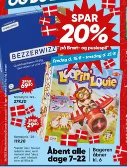 Bilka SPAR 20% på Bræt- og puslespil tilbud