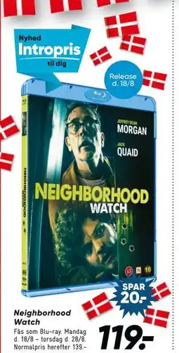Bilka Neighborhood Watch, DKK 119 tilbud