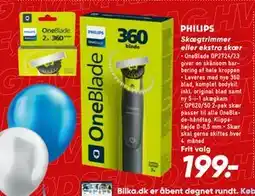 Bilka Skægtrimmer eller ekstra skær, DKK 199 tilbud