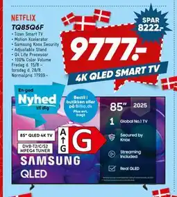 Bilka SAMSUNG TQ85Q6F, DKK 9777 tilbud