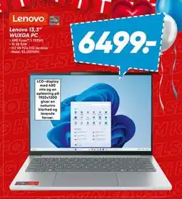 Bilka Lenovo 13,3” WUXGA PC, DKK 6499 tilbud