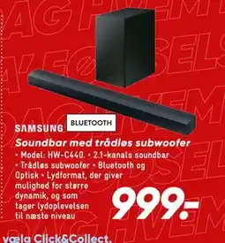 Bilka Soundbar med trådløs subwoofer, DKK 999 tilbud