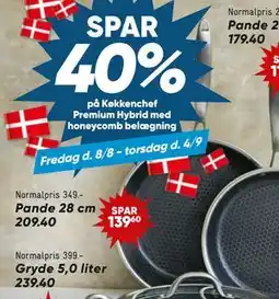 Bilka Pande 28 cm 209.40, DKK 209.4 tilbud