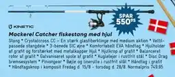 Bilka Mackerel Catcher fiskestang med hjul, DKK 199 tilbud
