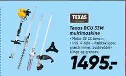 Bilka Texas BCU 33M multimaskine, DKK 1495 tilbud
