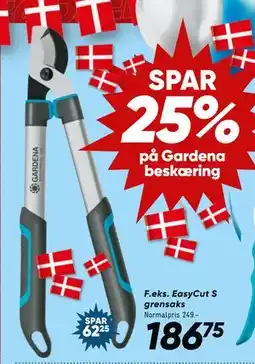 Bilka EasyCut S grensaks, DKK 186.75 tilbud