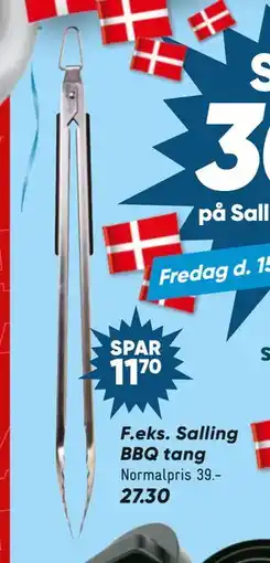 Bilka Salling BBQ tang, DKK 27.3 tilbud