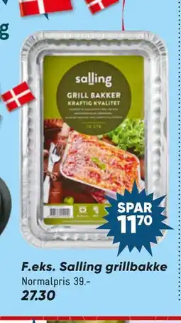 Bilka Salling grillbakke, DKK 27.3 tilbud