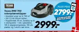 Bilka Texas RMX 700 robotplæneklipper, DKK 2999, App-pris tilbud