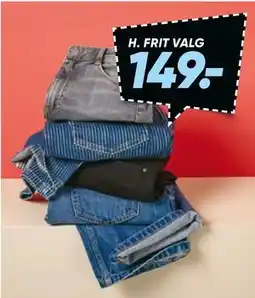 Bilka Basis jeans eller bukser, DKK 149 tilbud