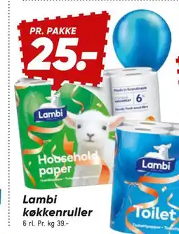 Bilka Lambi køkken, DKK 25 tilbud