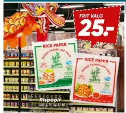Bilka Rispapir, DKK 25 tilbud