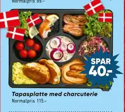 Bilka Tapasplatte med charcuterie, DKK 75 tilbud