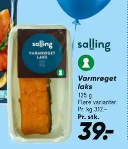 Bilka Varmrøget laks, DKK 39 tilbud