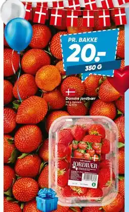 Bilka Danske jordbær, DKK 20 tilbud
