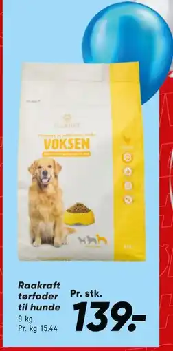 Bilka Raakraft tørfoder til hunde, DKK 139 tilbud