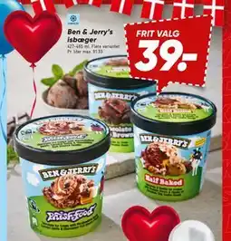 Bilka Ben & Jerry’s isbæger, DKK 39 tilbud