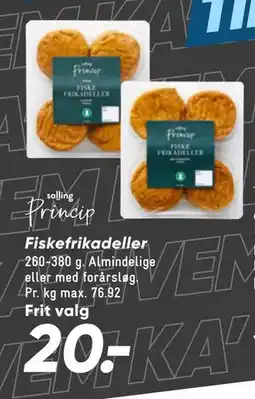 Bilka Fiskefrikadeller, DKK 20 tilbud