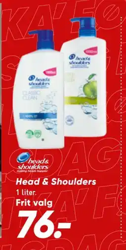 Bilka Head & Shoulders, DKK 76 tilbud