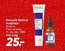 Bilka Revuele Retinol hudpleje, DKK 25 tilbud