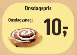 Føtex Onsdagssnegl, DKK 10 tilbud