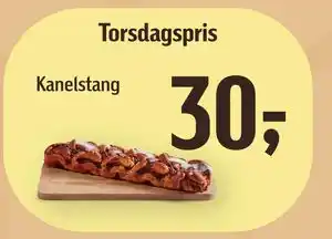 Føtex Kanelstang, DKK 30 tilbud