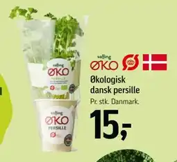 Føtex Økologisk dansk persille, DKK 15 tilbud