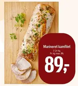 Føtex Marineret kamfilet, DKK 89 tilbud