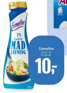 Føtex Cremefine, DKK 10 tilbud